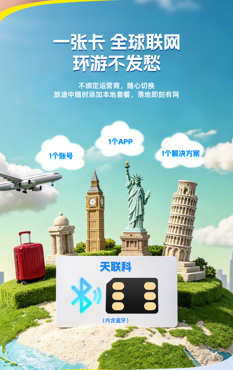 一张卡全球联网